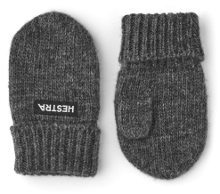Hestra Pancho Baby Mitt - Grey