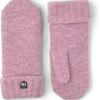 Hestra Bonnie Knit Mitt - Pink
