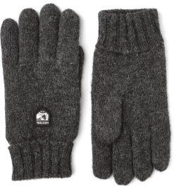 Hestra Basic Wool Glove - Charcoal