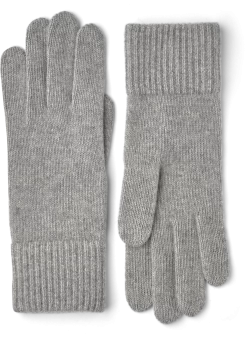Hestra Ladies' Cashmere Glove 2½ Bt - Light Grey