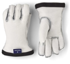 Hestra Heli Ski Jr. Liner 5-finger - Offwhite