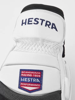 Hestra Gripen GS 5-finger - White & Medium Blue -Hestra Store 711 7d4923cf0e 30090 000560 3 original