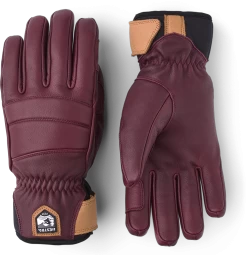 Hestra Women´s Fall Line 5-finger - Bordeaux