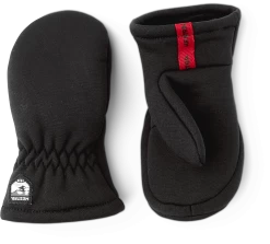 Hestra Kid´s Fleece Liner Mitt - Black