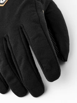 Hestra Merino Windwool Liner 5-finger - Black -Hestra Store 751 05a67e06a8 34290 100 3 original