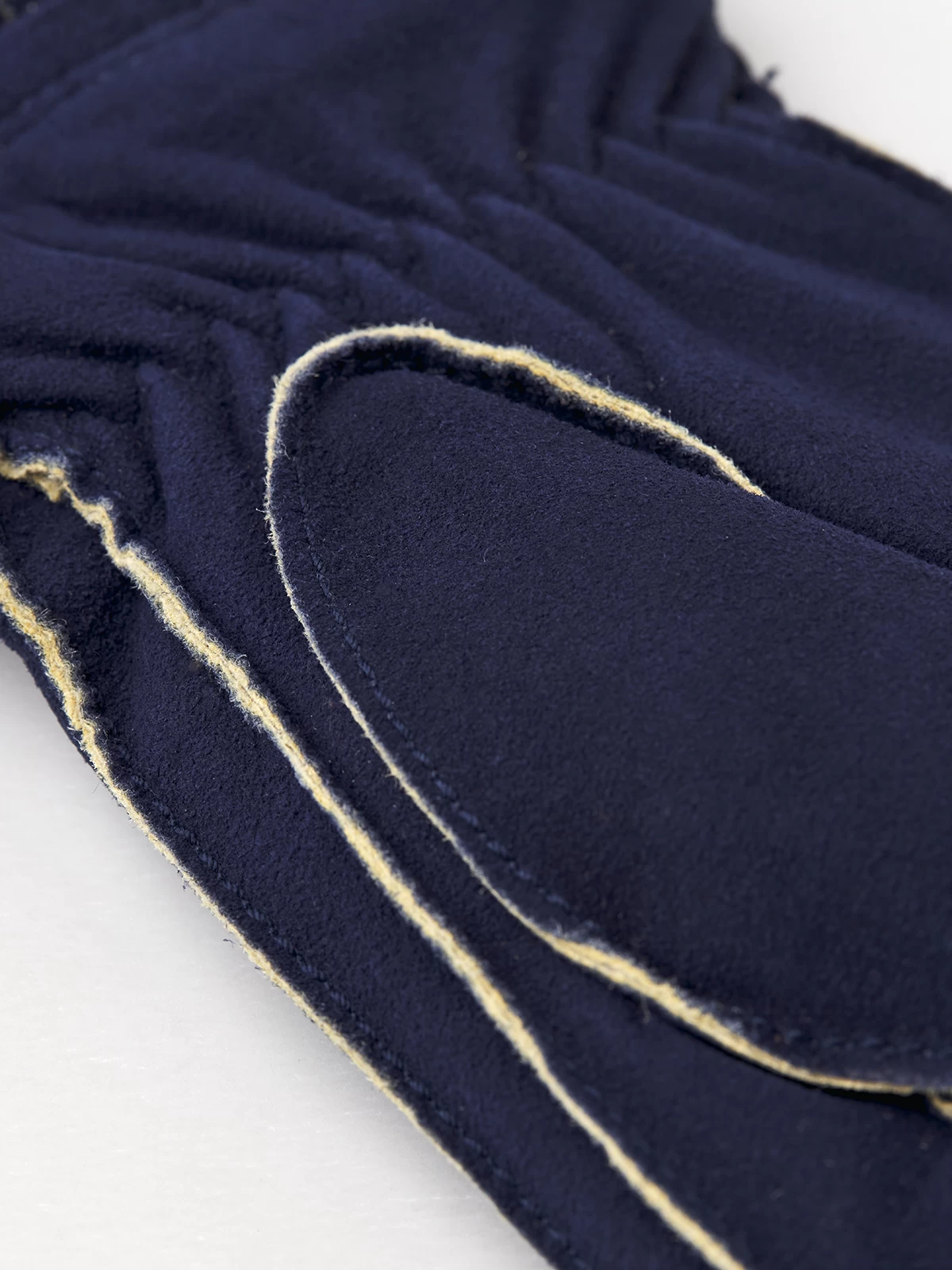 Hestra Nora Chamois Mitt - Ultramarine 4 Hestra Nora Chamois Mitt - Ultramarine - Image 2