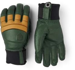 Hestra Fall Line 5-finger - Forest & Cork