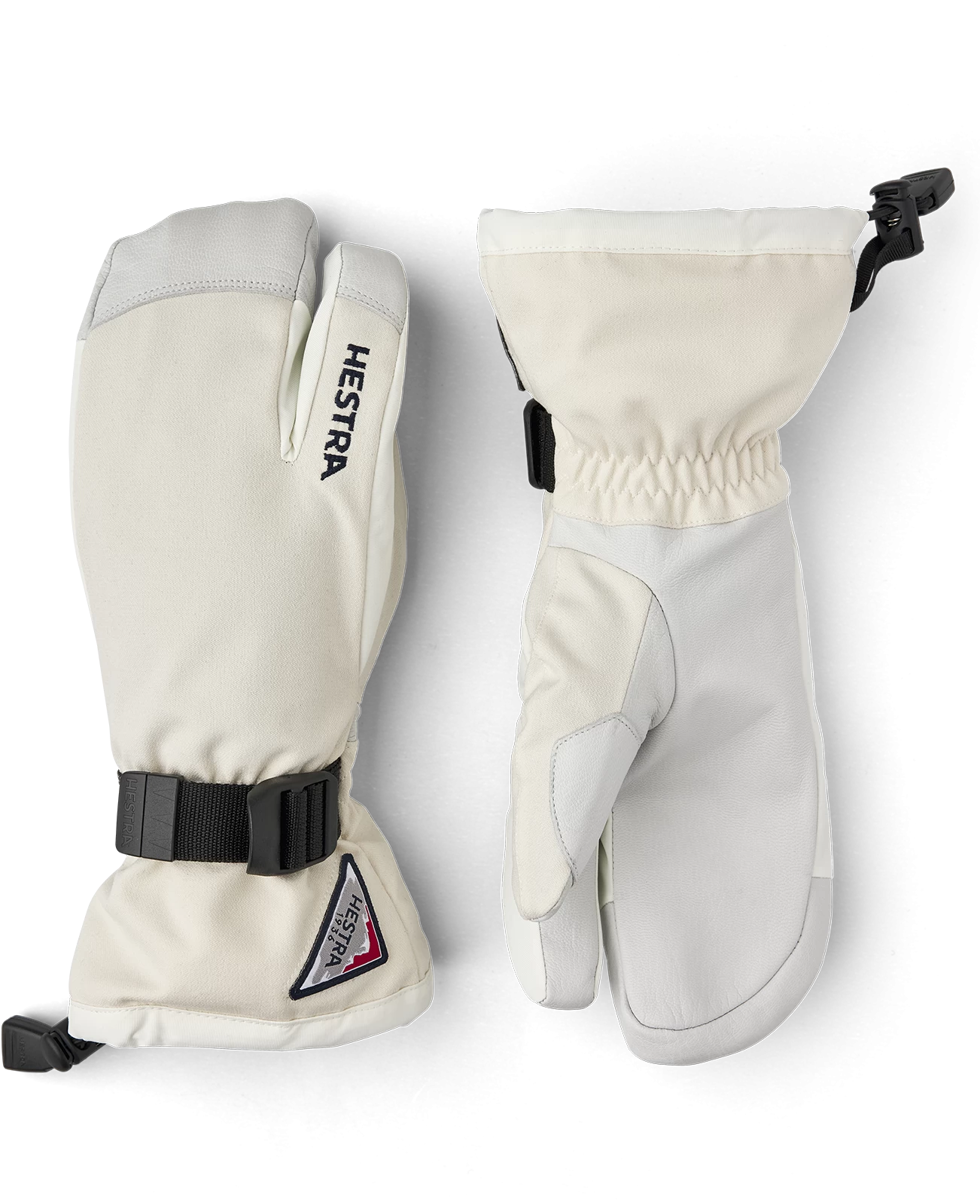 Hestra Powder Gauntlet 3-finger - Offwhite 3 Hestra Powder Gauntlet 3-finger - Offwhite