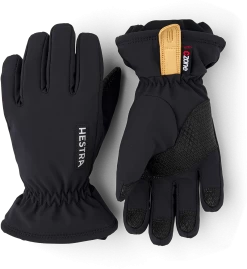 Hestra CZone Pluto Jr 5-finger - Black