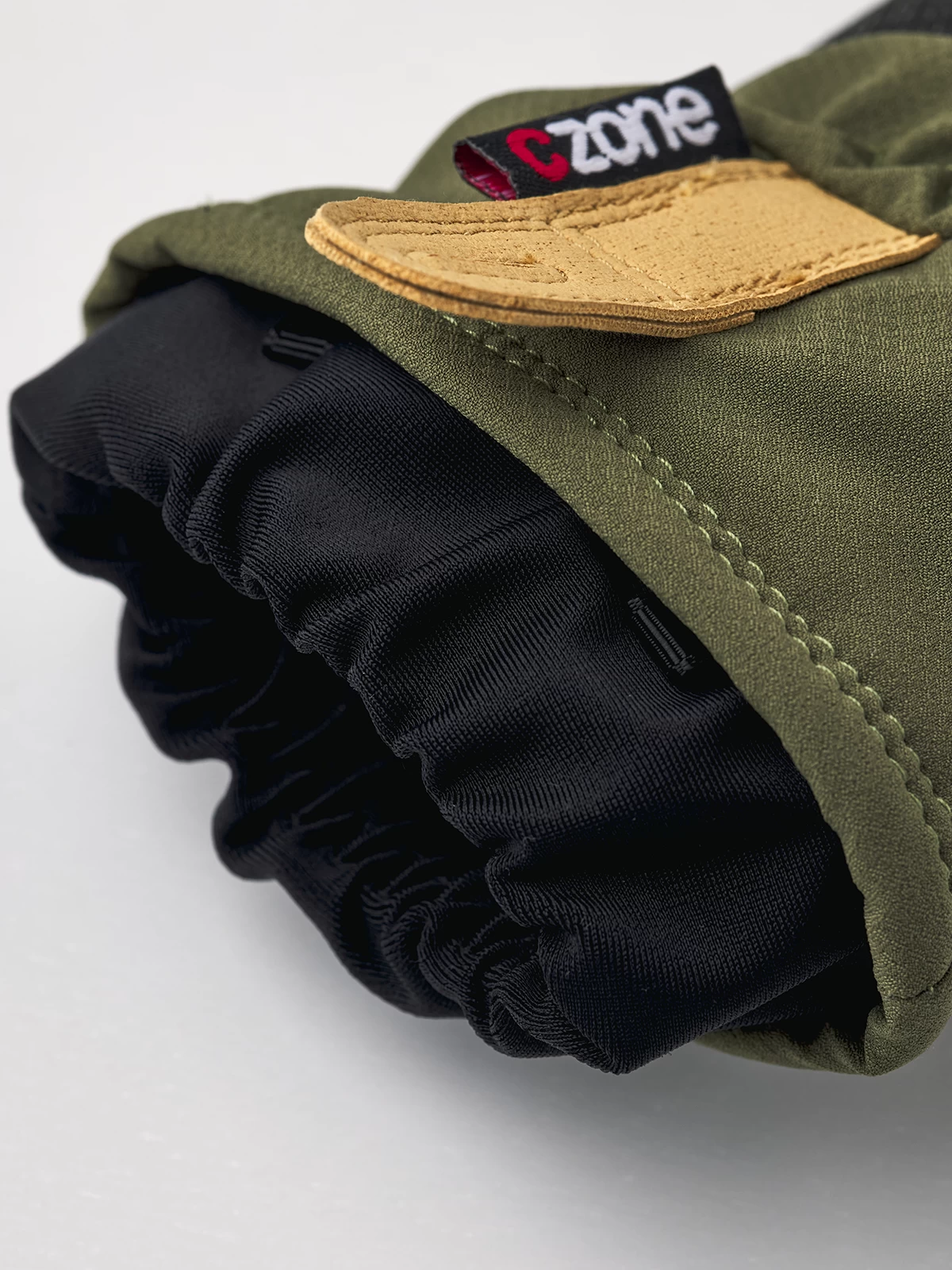 Hestra CZone Pluto Jr Mitt - Olive 5 Hestra CZone Pluto Jr Mitt - Olive - Image 3