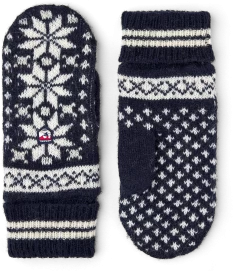 Hestra Nordic Junior Mitt - Navy & Offwhite