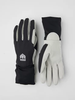 Hestra Tactility Pull Over 5-finger - Black & Light Grey -Hestra Store 875 a56e3df384 3000770 100320 2 original