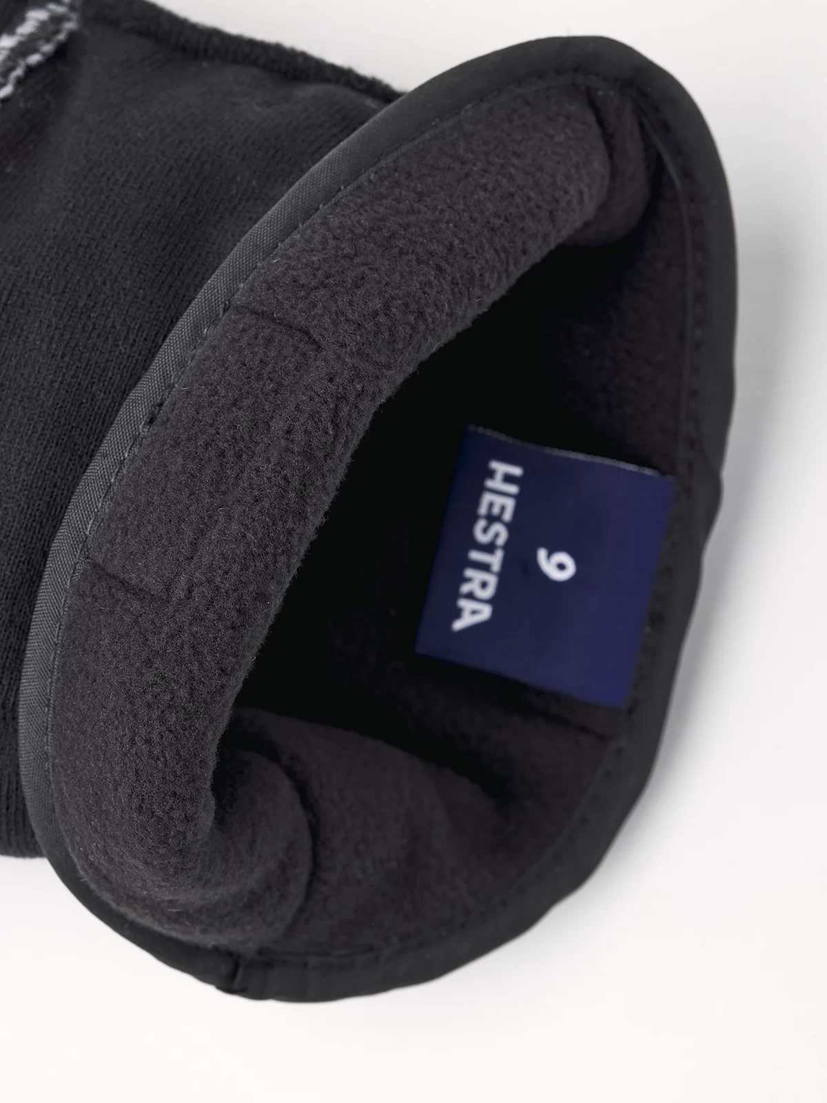 Hestra Gauntlet Fleece Liner 5-finger - Black 6 Hestra Gauntlet Fleece Liner 5-finger - Black - Image 4