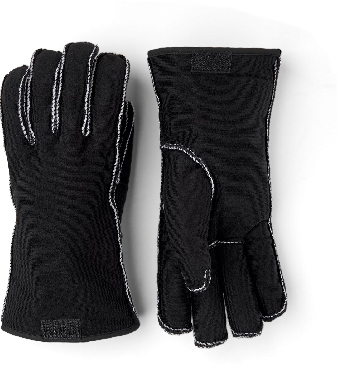 Hestra Gauntlet Fleece Liner 5-finger - Black 3 Hestra Gauntlet Fleece Liner 5-finger - Black