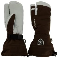 Hestra - Army Leather Heli Ski 3 Finger - Gloves -Hestra Store hestra army leather heli ski 3 finger gloves 2